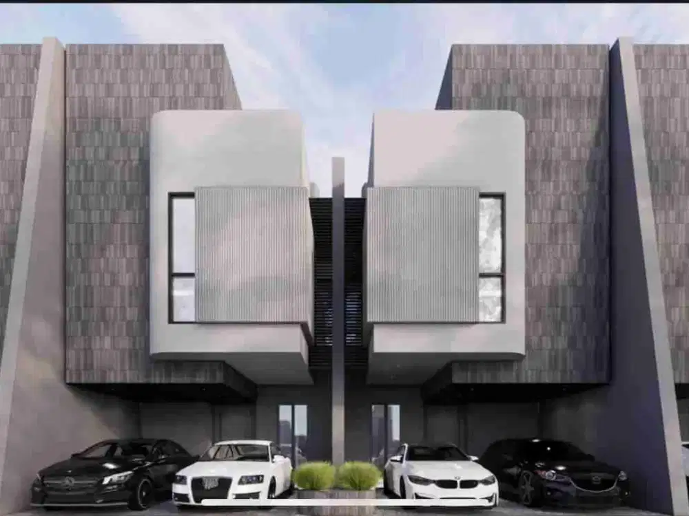 RUMAH MODERN MEWAH DEKAT TOL /LRT JATIBENING 1,5M