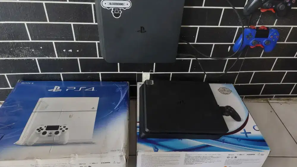 PS 4 slim  1 tb , full games