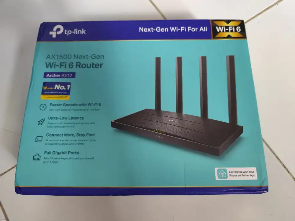 Tp-link Archer AX12 wifi 6 Router