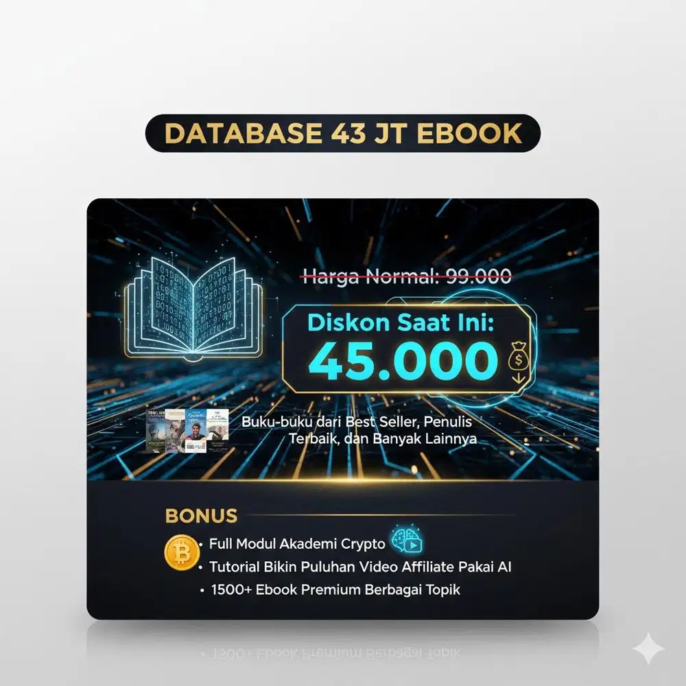 Database Buku 43 Juta ebook