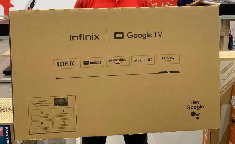 PROMO SMARTTV ANDROID TV INFINIX 43”inch