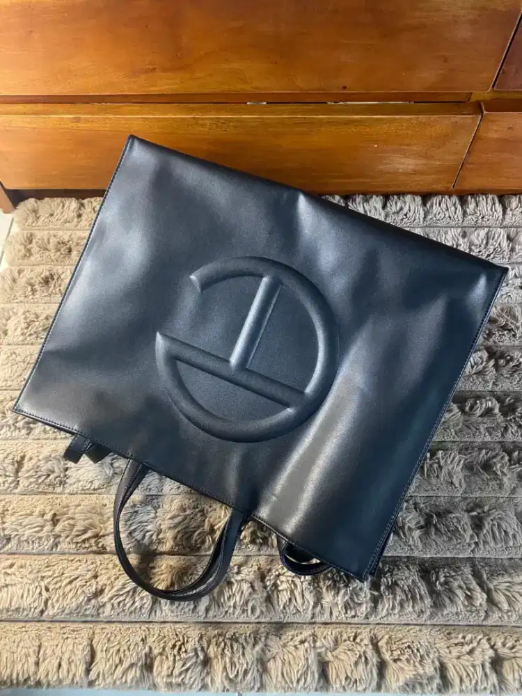 Telfar Shopping Bag (Black)