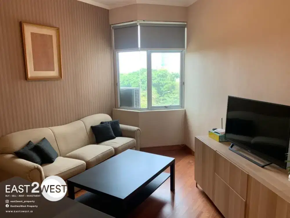 Jual Apartemen Crown Court Executive Condominium Cikarang Bekasi 3 Kamar Tidur Fully Furnished