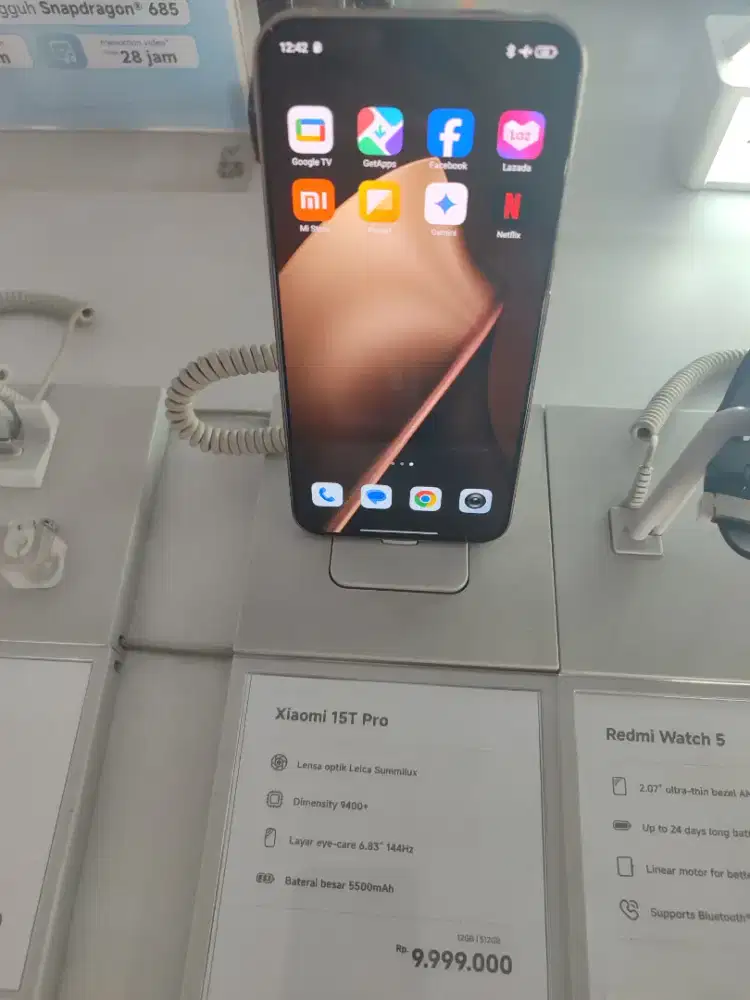 Xiaomi 15T Pro 12/512 barang baru garansi resmi lokasi pondok gede