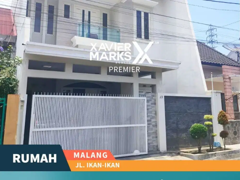 Disewakan Murah Rumah 2 Lantai di Ikan Ikan Malang Siap Huni