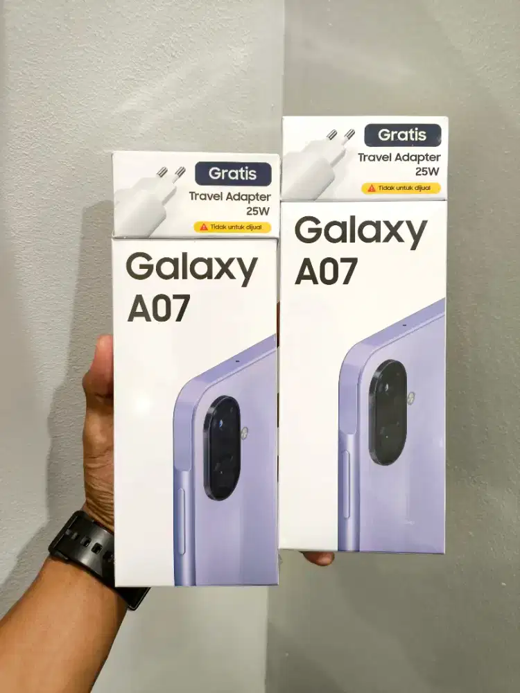 Samsung A07 6/128 New Baru Murah Garansi Resmi 1 Tahun