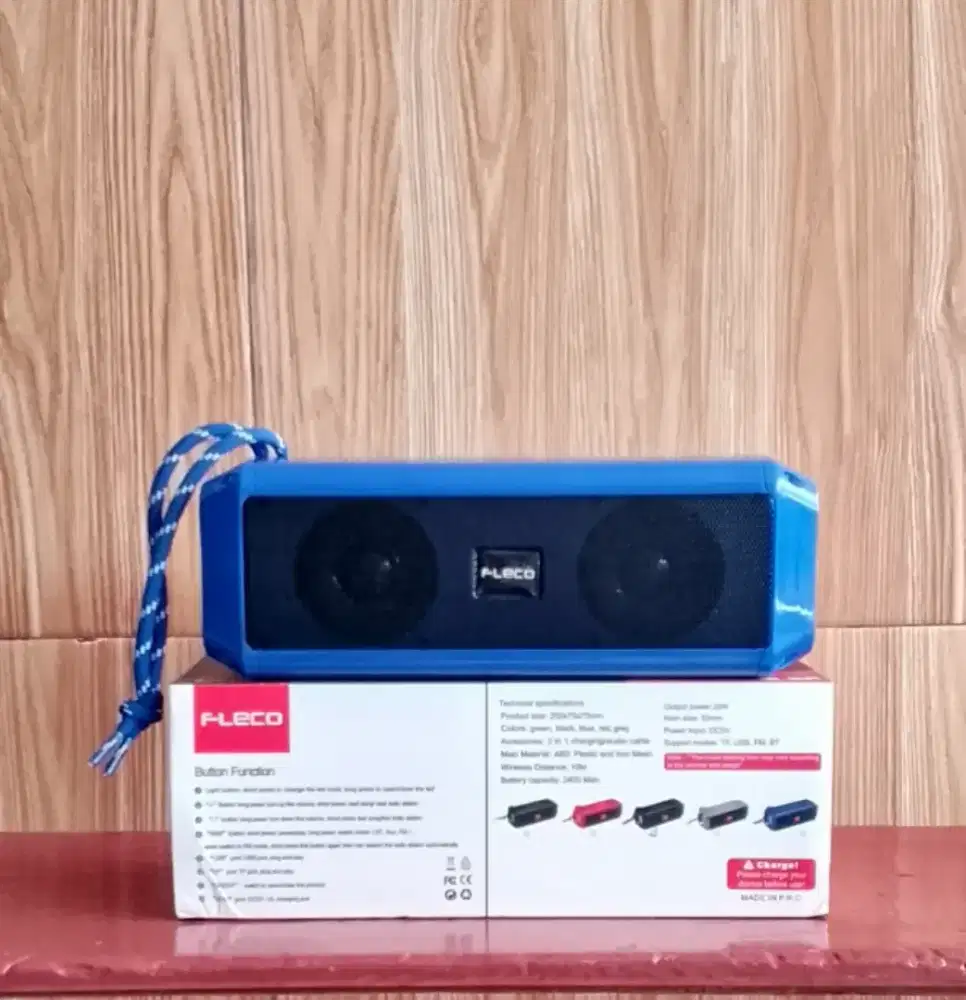 Speaker bluetooth doubke bass horex 20watt
