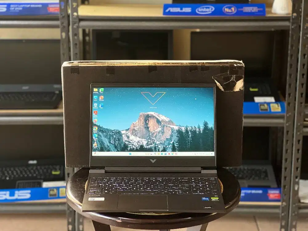 HP VICTUS GAMING 15-FA1666TX/CORE I5-12450H/GARANSI RESMI 11-07-2026