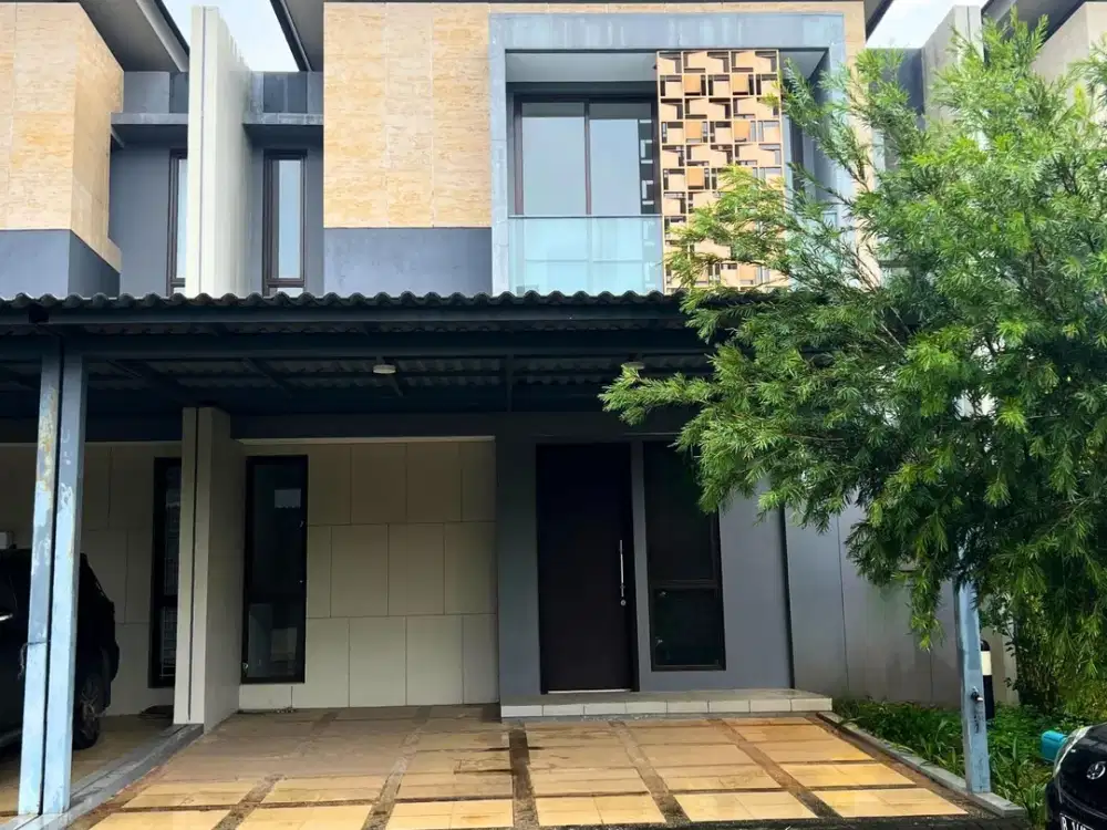 Rumah Modern di Mozia Cluster Aure, Bsd City
