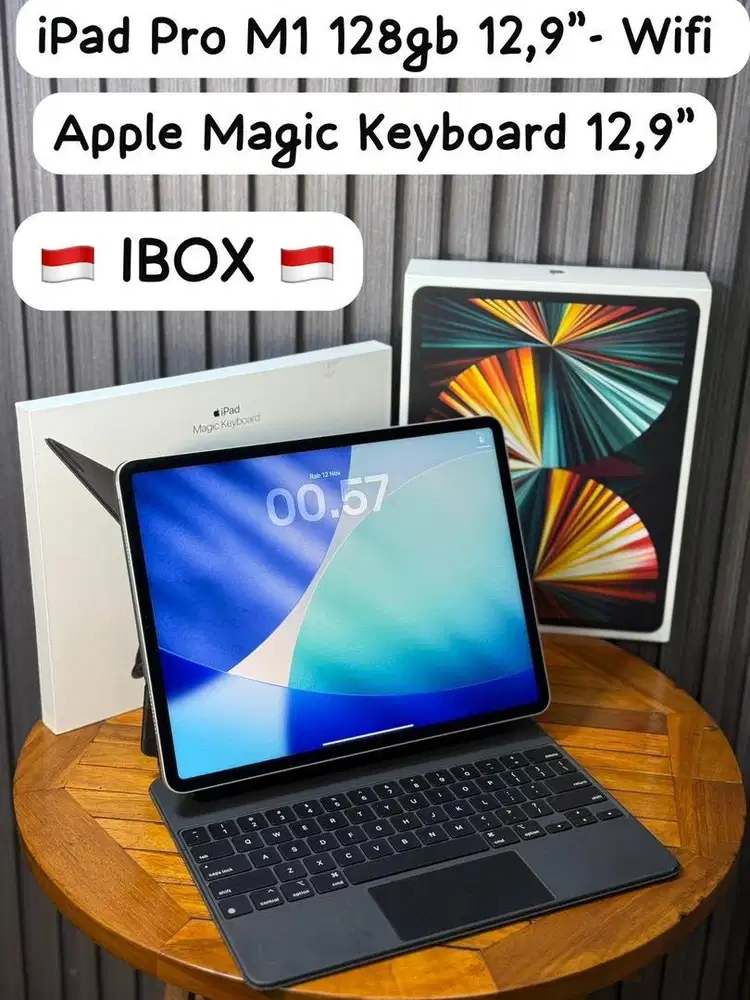 Ipad pro m1 12.9 inch 128gb second ibox bisa di cicil 0%