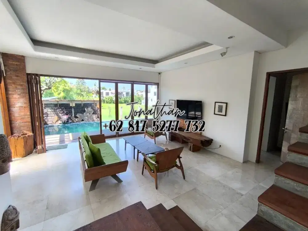 Rumah Semi Villa 4 Kamar Tidur dengan Kolam Renang di Area Tenang Kerobokan Bali - VSAR