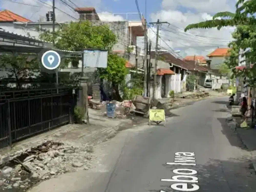 BUC JUAL TANAH KOMERSIL JLN KEBO IWA UTARA DENPASAR BONUS RUMAH BALI