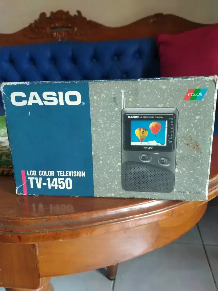 CASIO LCD TV Colour kondisi mati untuk Display