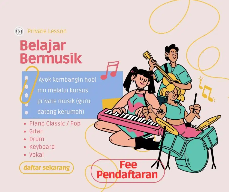 Les Musik Private Surabaya - Sidoarjo - Sekitarnya
