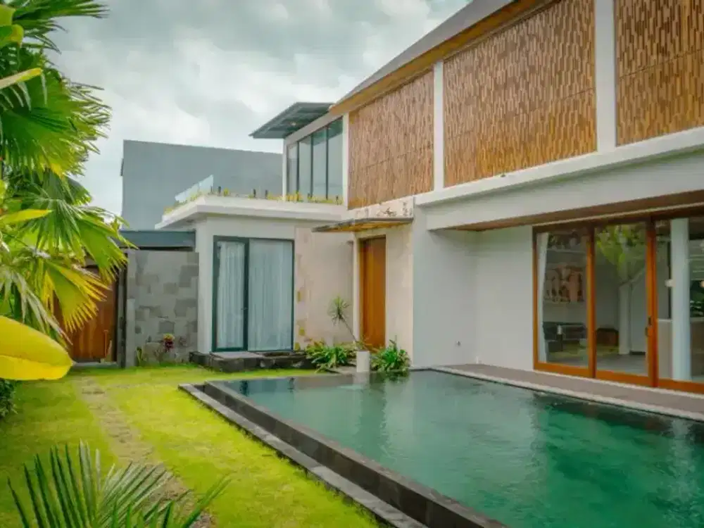 FOR SALE LUXURY TROPICAL VILLA IN PERERENAN  CANGGU BALI