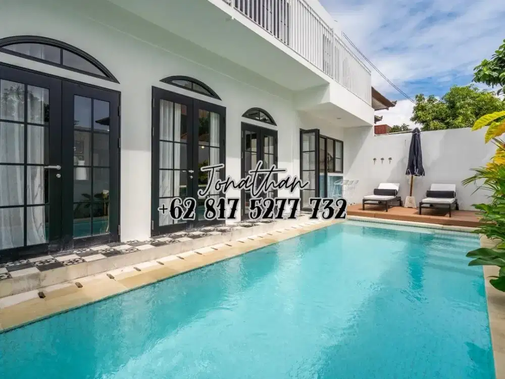 Villa Mewah Modern 3 Kamar Tidur di Batur Sari Sanur - VSKT