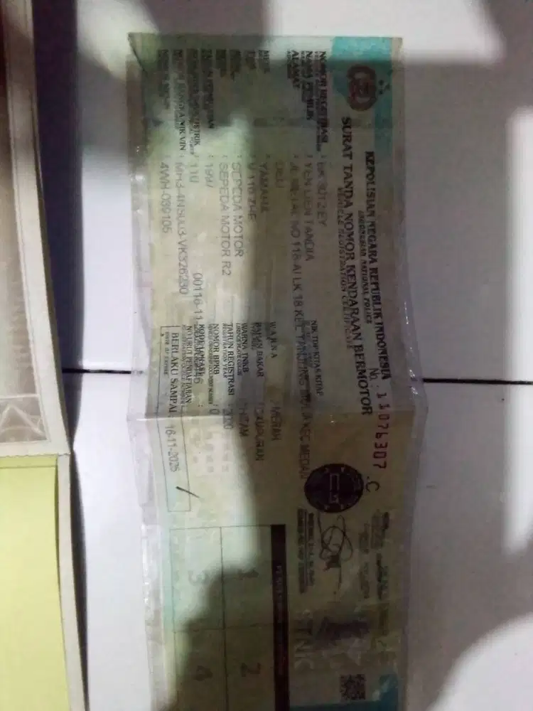 Dijual Yamaha f1zr 1997