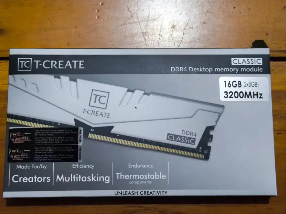 Team T-Create CLASSIC DDR4 3200 16GB (2x8GB) CL22 RAM DDR4