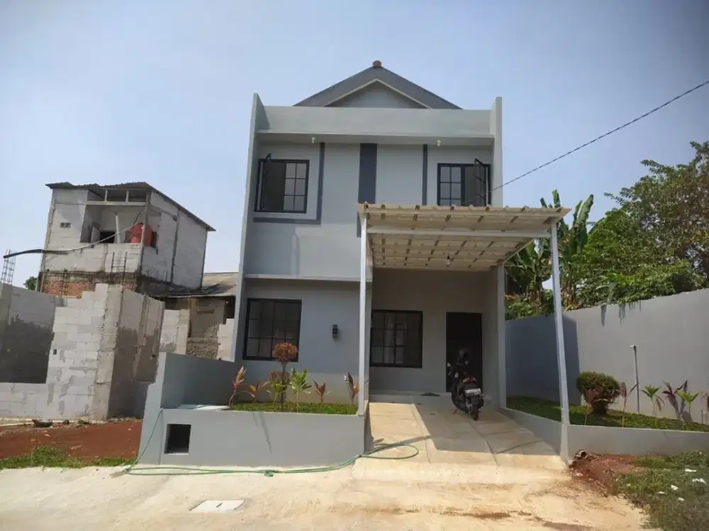 RUMAH 2LT MURAH DALAM CLUSTER DI DEPOK DEKAT STASIUN CITAYAM