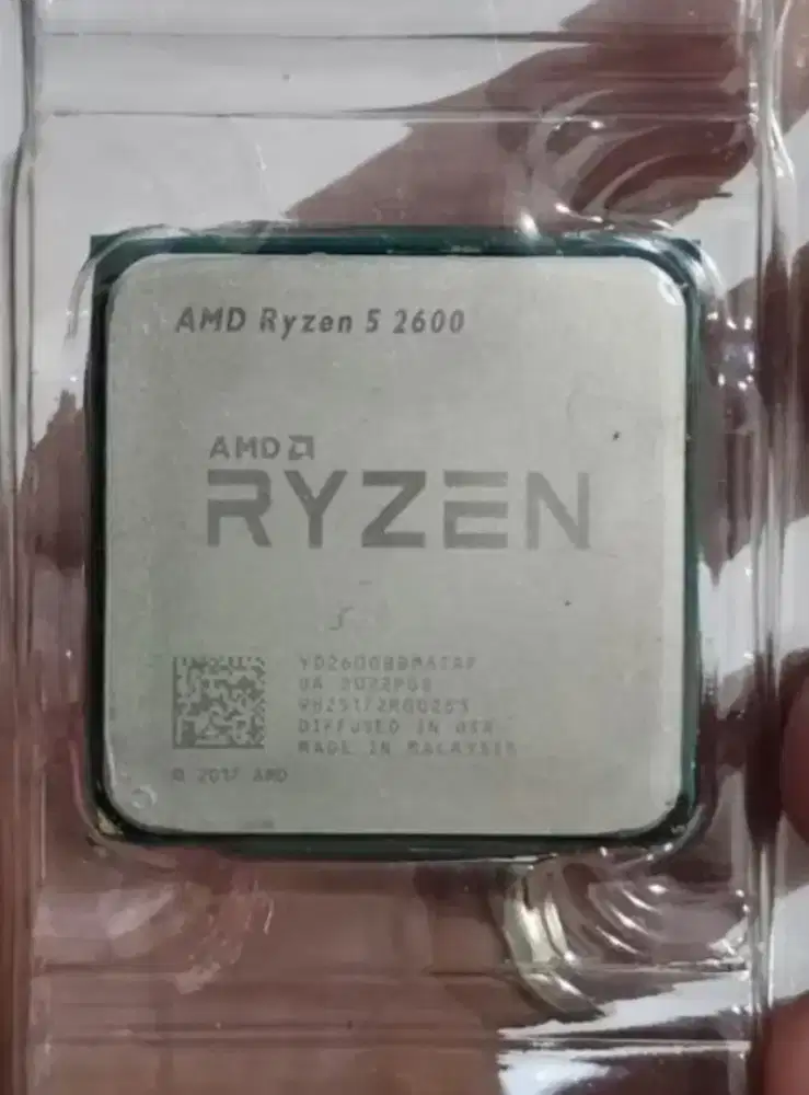 Processor cpu amd ryzen 5 2600 tray