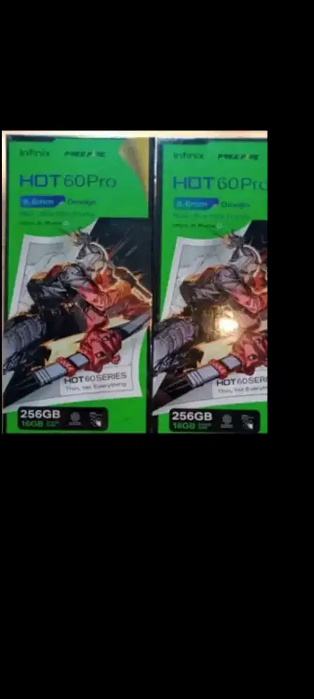 Infinix hot 60 pro 256gb ram 8gb dan8/128 resmi