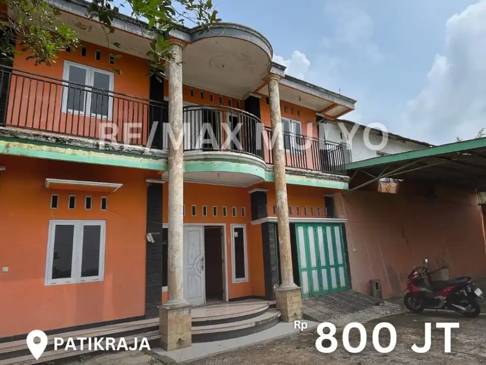 Murah! Dijual Rumah 2 Lantai Dan Tanah Luas Cuma 800 juta-an