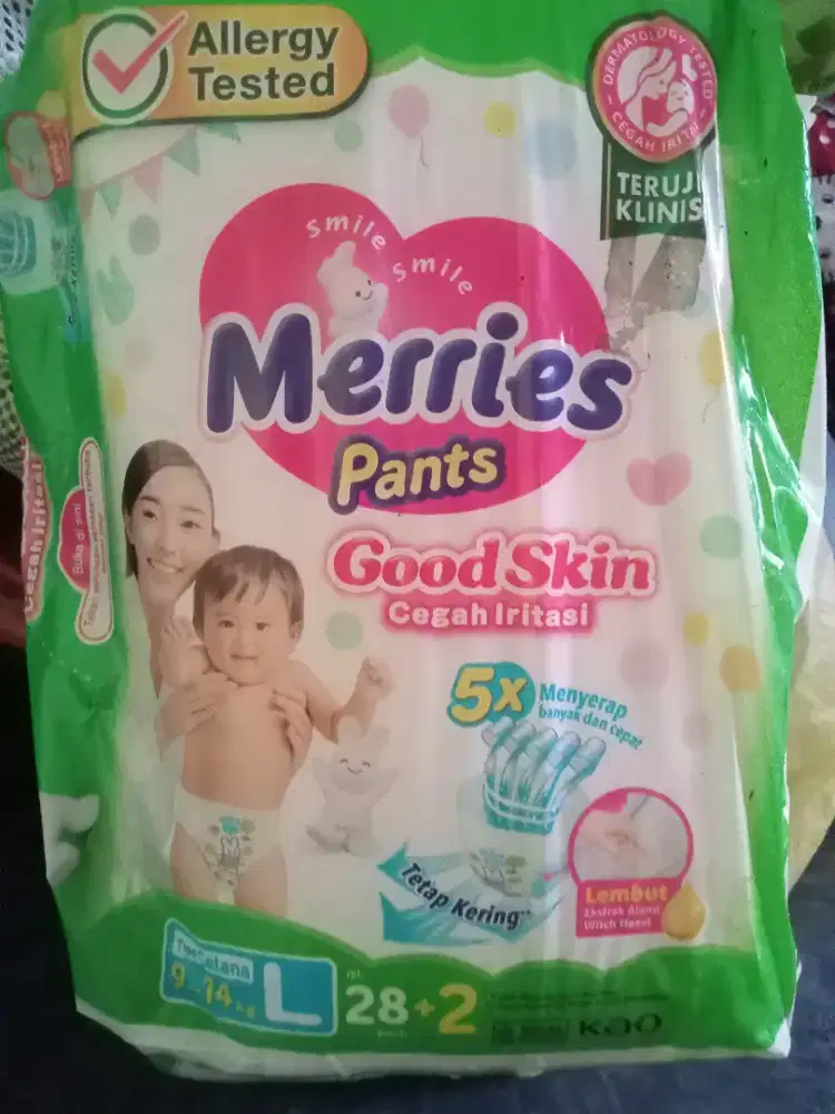 Merries popok celana segala ukuran