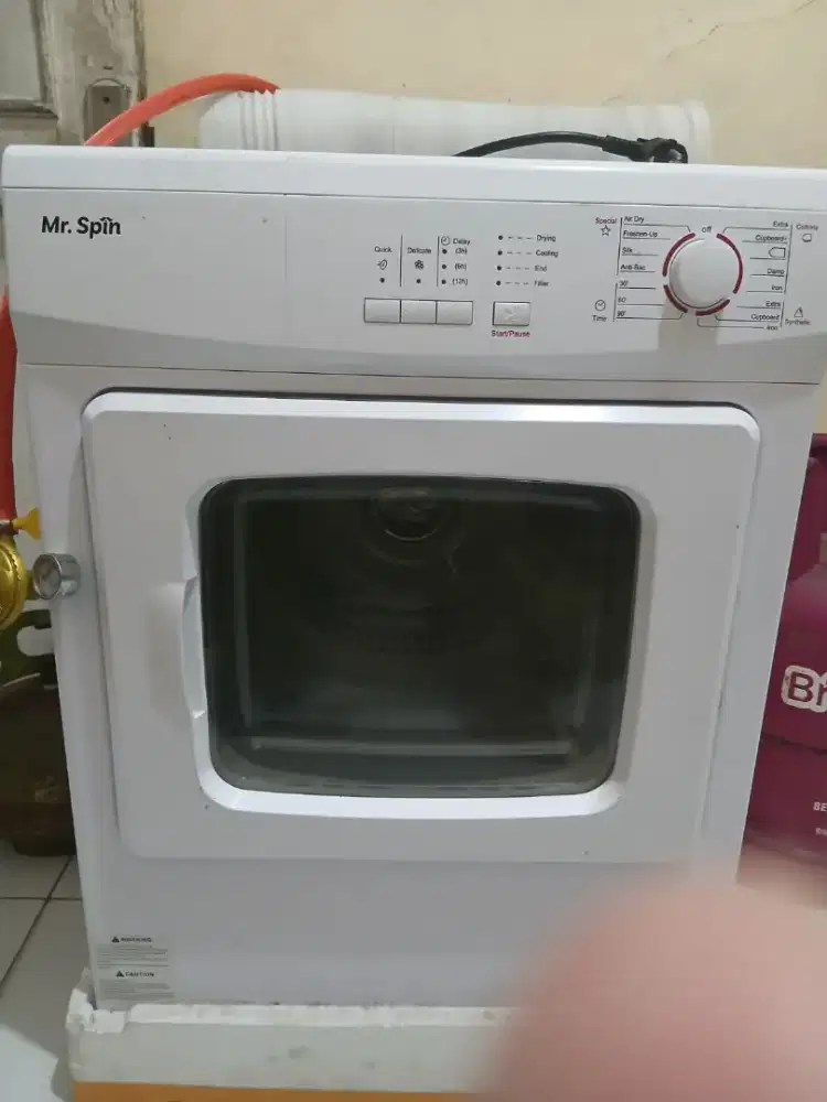 Pengering laundry konversi gas 10,5 kg Mr spin