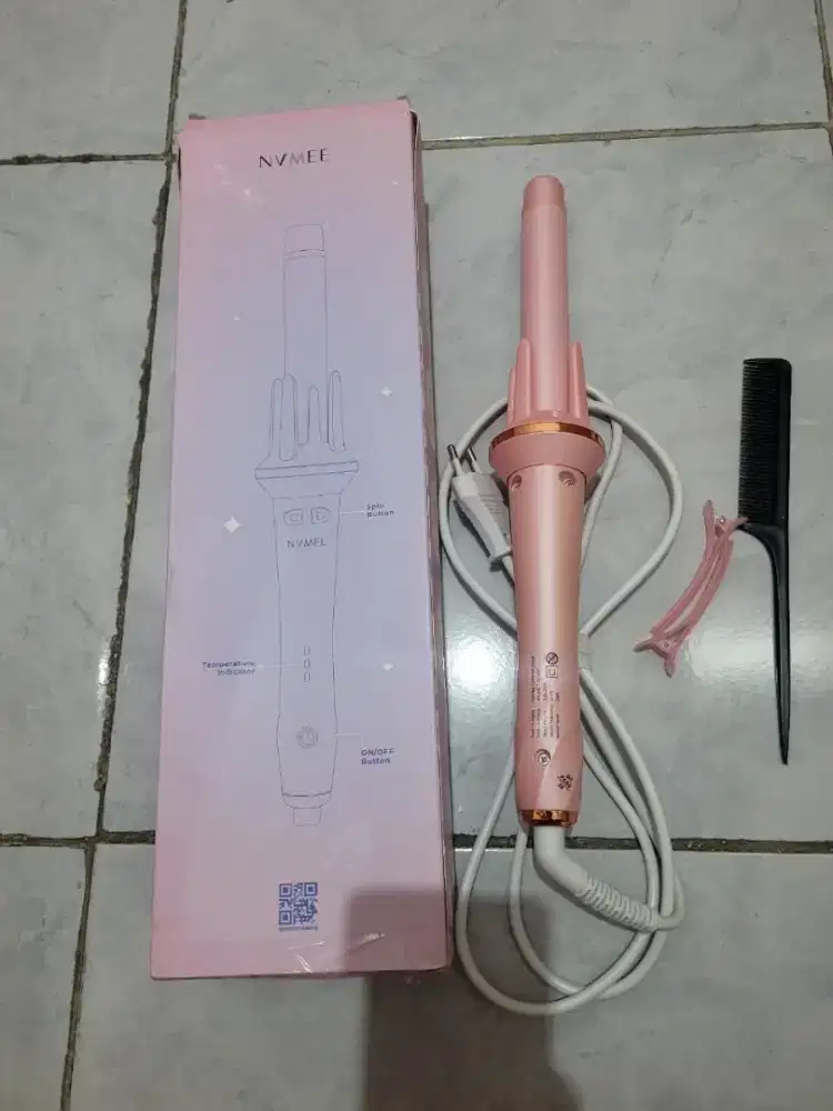 Menjual Curly rambut merek nvmee liburan warna pink