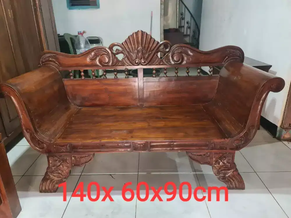 Tempat duduk KAYU Jati