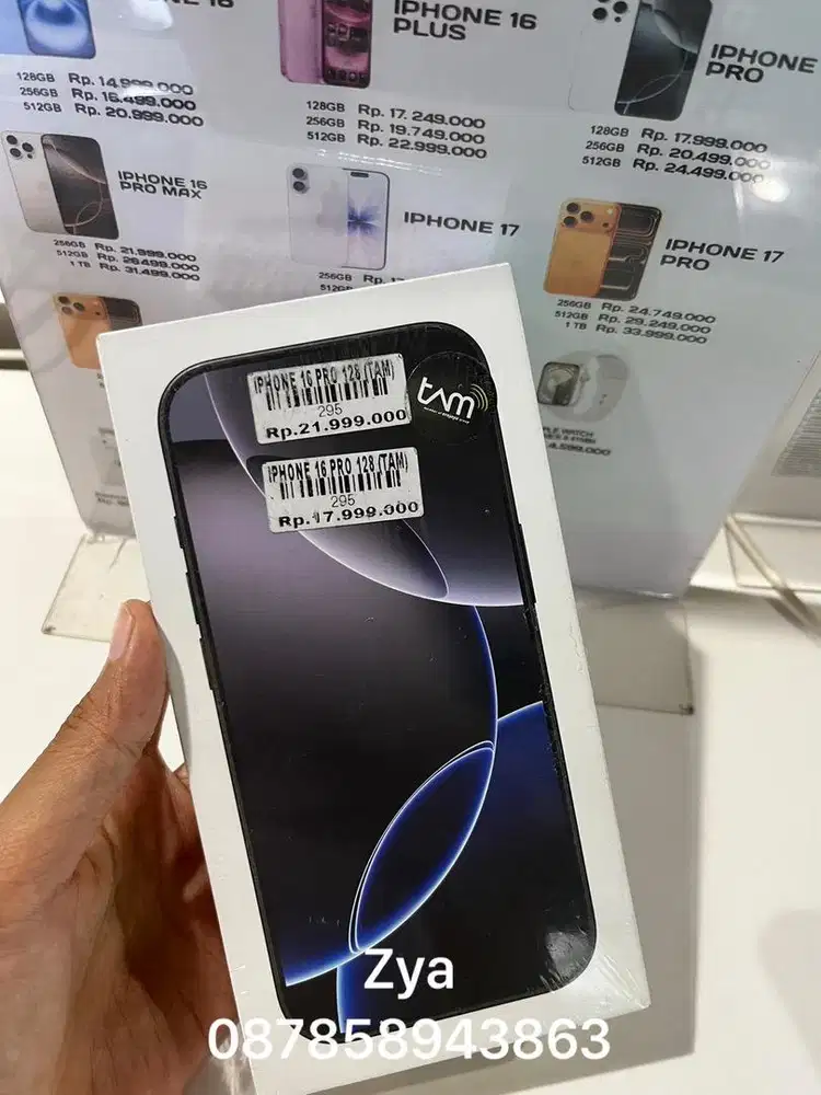 Iphone 16 pro 128gb ATLANTIS DAHSYAT