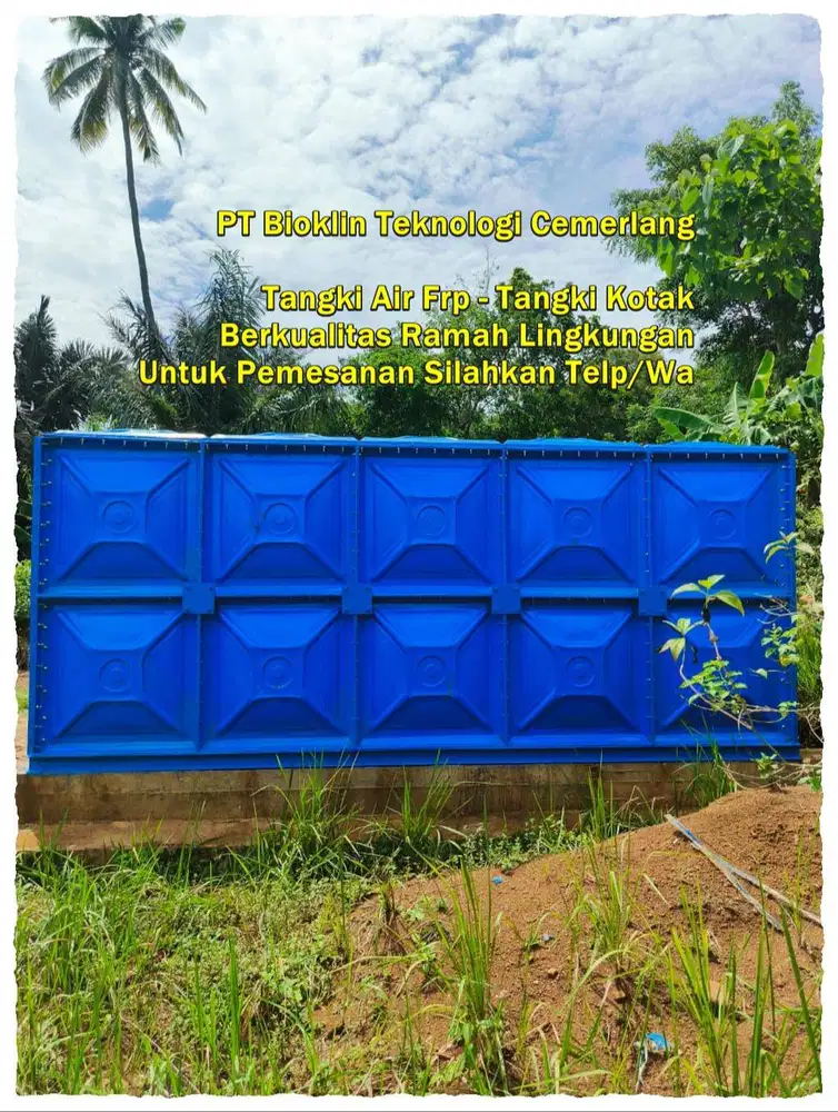 Toren Frp -Tangki Air Fiberglass - Ground tank - Tangki Air Fiberglass