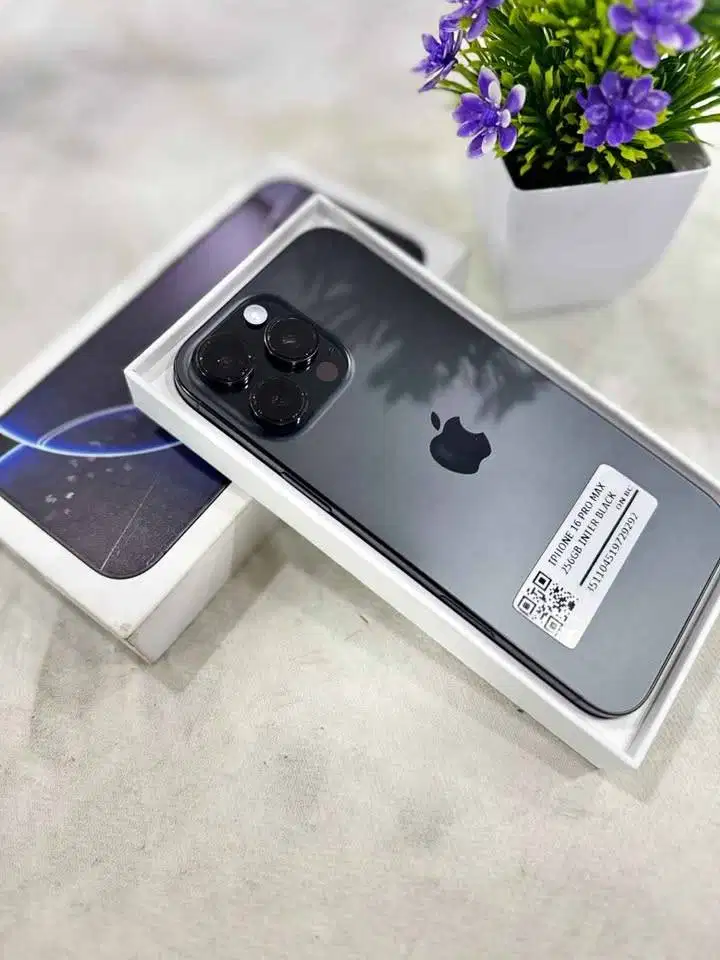 iPhone 16 Pro Max 256 Second Beacukai Fullset Ori