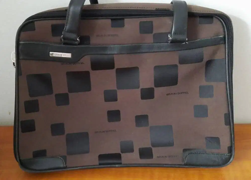 Tas Canvas Braun Buffel