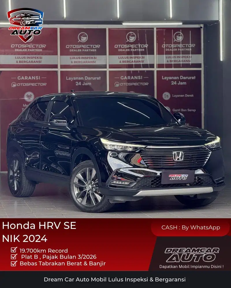 No repaint! Honda HR-V Special Edition Nik 2024 Hitam HRV 2023