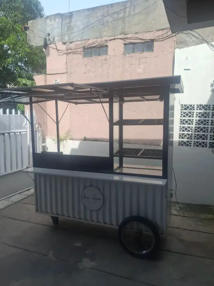 Gerobak Estetik Minimalis