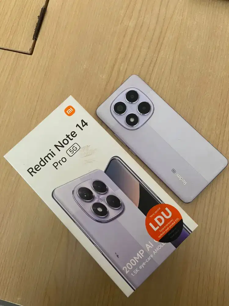 PROMO TERMURAH REDMI NOTE 14 PRO 5G 8/256 NEW SEGEL