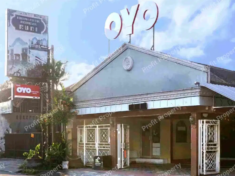 Jual Tanah Bonus Bangunan dan Penginapan Tepi Jl. Godean dekat McDonald's