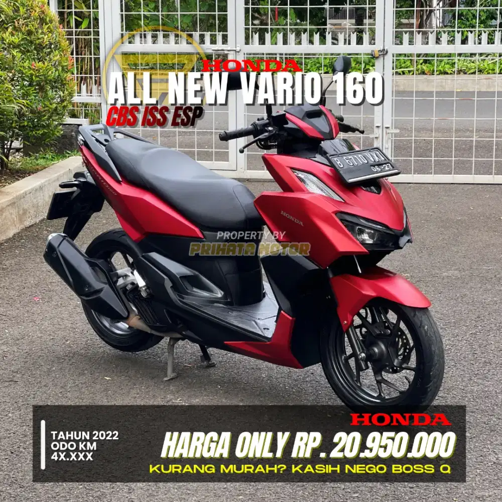 DP 1,9 Jutaan HONDA ALL NEW VARIO 160 CBS ISS ESP 2022