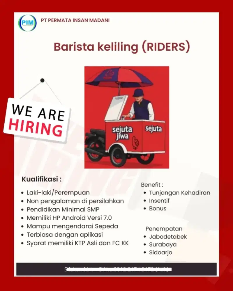 BARISTA SEJUTA JIWA (JANJI JIWA) KELILING