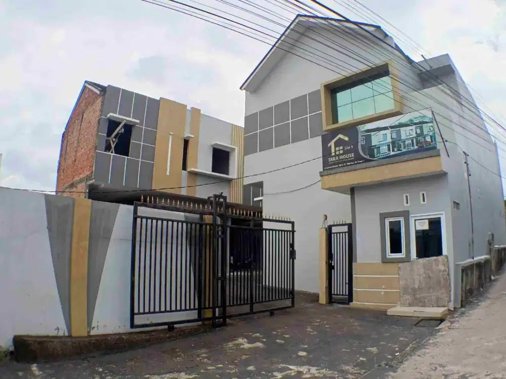 Townhouse Tara House di KM5 Tengah Kota Palembang 200 meter dari McD KM5
