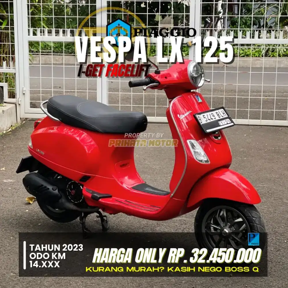 DP 750 Ribu PIAGGIO VESPA LX 125 I-GET FACELIFT 2023