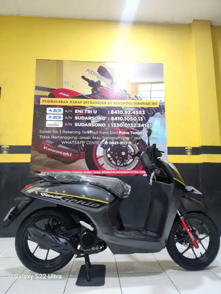 GENIO CBS TAHUN 2019(putra tunggal motor)