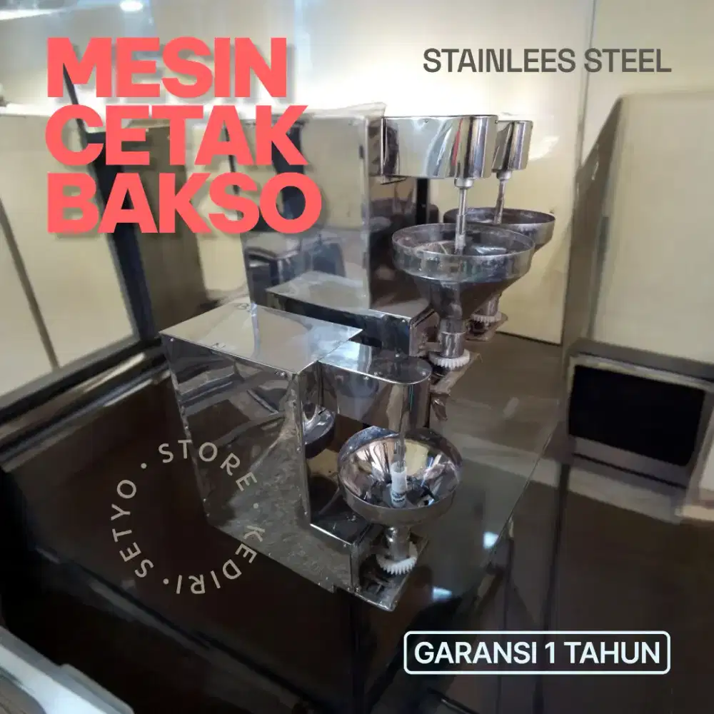 Mesin Pencetak Bakso Stainlees Termurah dan Bergaransi