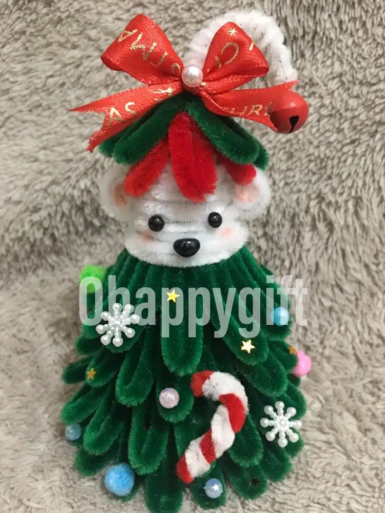 Pohon natal hiasan meja