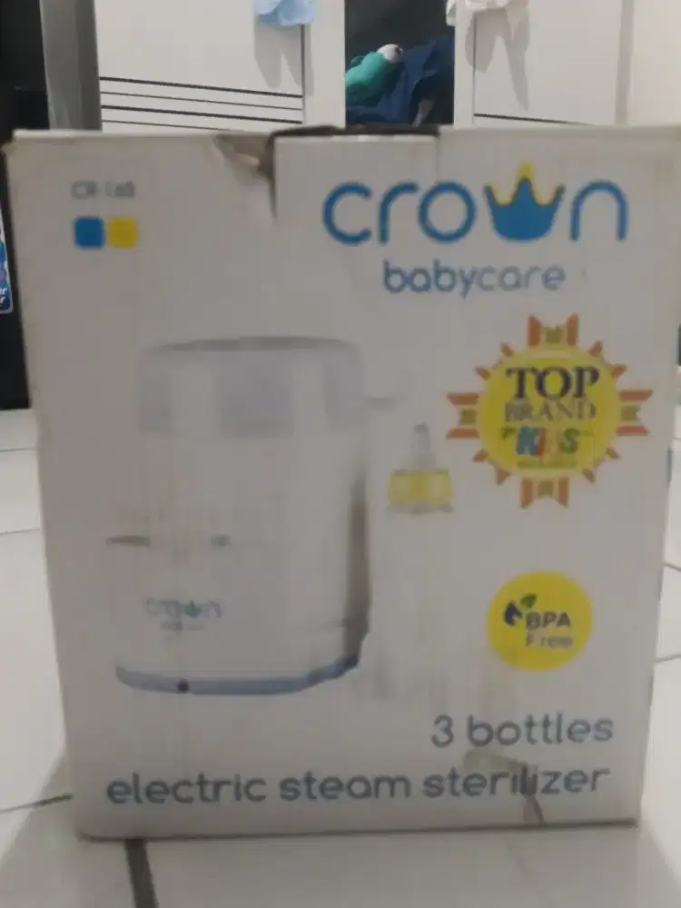Crown steamer 3 botol
