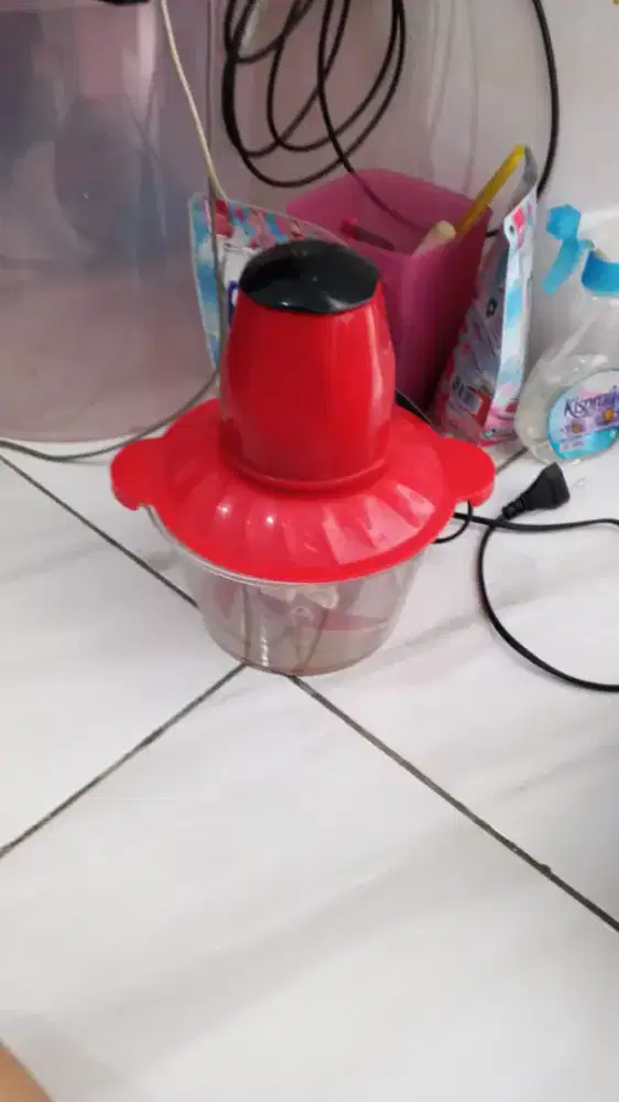 Coper giling daging dan bumbu