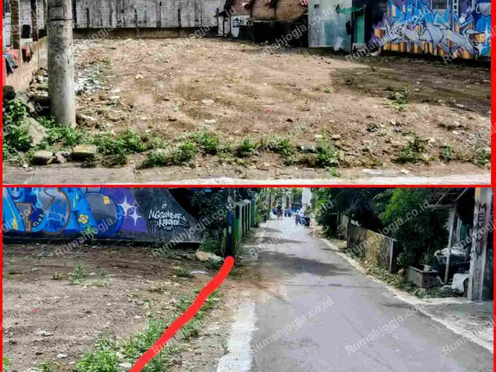 tanah Banyuraden gamping dekat kampus Stpn