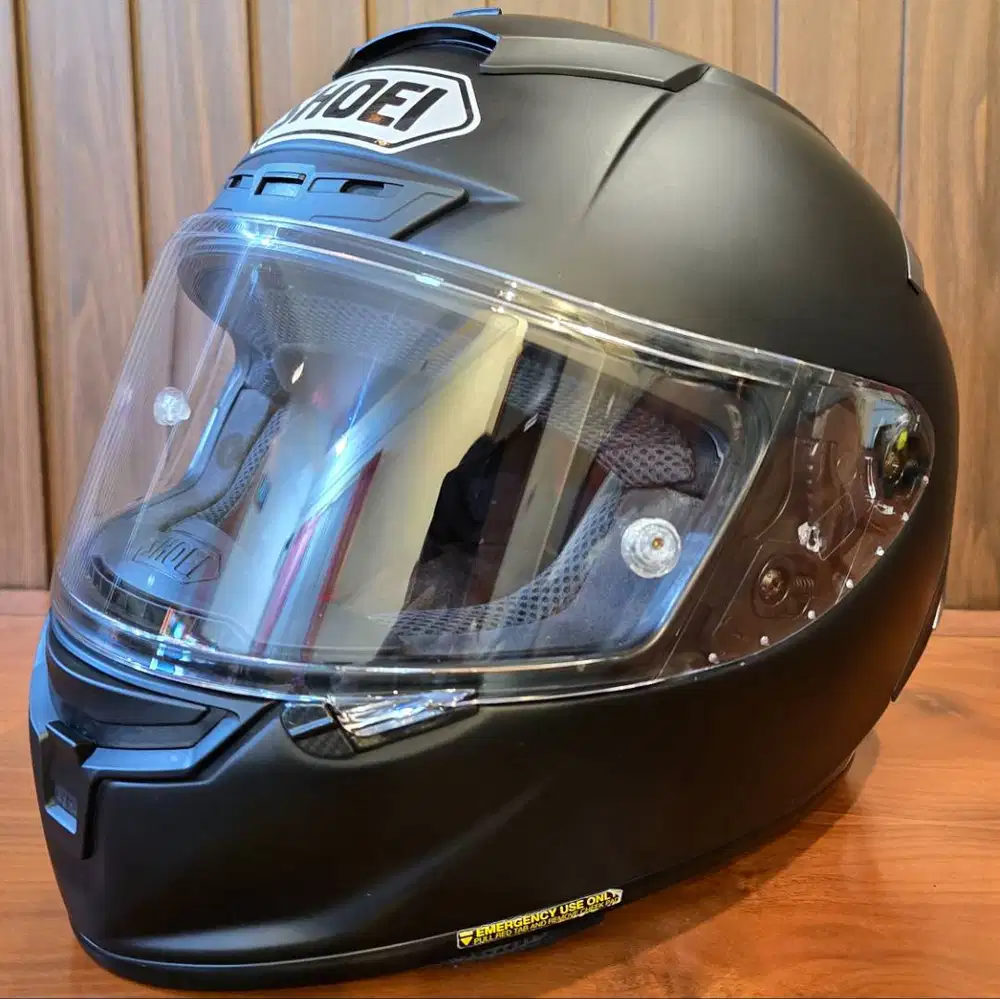 HELM HELMET FULLFACE FULL FACE SHOEI X-14 X-FOURTEEN HITAM DOFF ORI