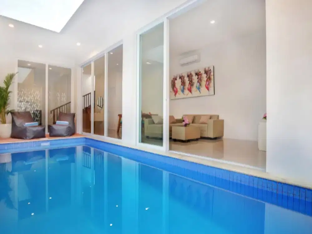 Disewakan Villa Modern Minimalis 3 Kamar di Canggu